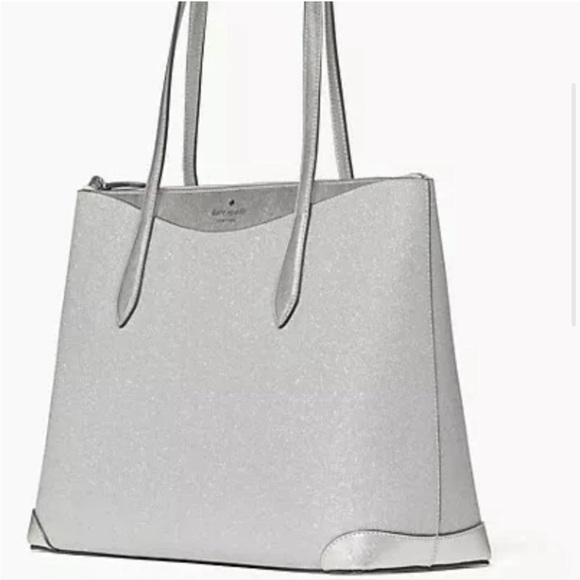 Kate Spade NWT Lunar Light Shimmy Glitter Tote K4626 - Picture 2 of 13